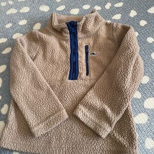Vineyard Vines Kids Tan Fleece Hoodie